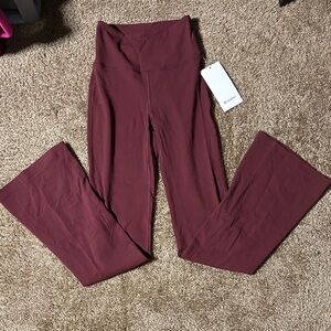 Lululemon Groove Nulu Super-High-Rise Flared Pant - Size 4